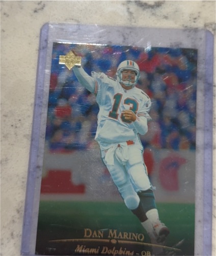 1996 Upper Deck #DM13 Dan Marino — front