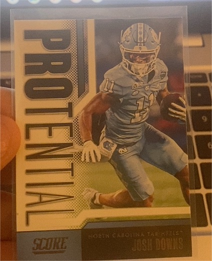 2023 Panini Score Protential #11 Josh Downs — front