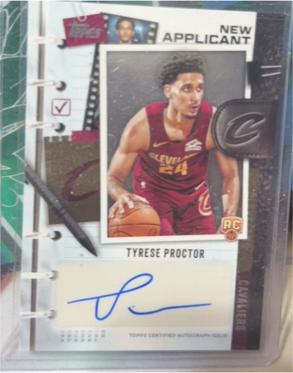 2025-26 Topps Basketball #NA-TP Tyrese Proctor — front
