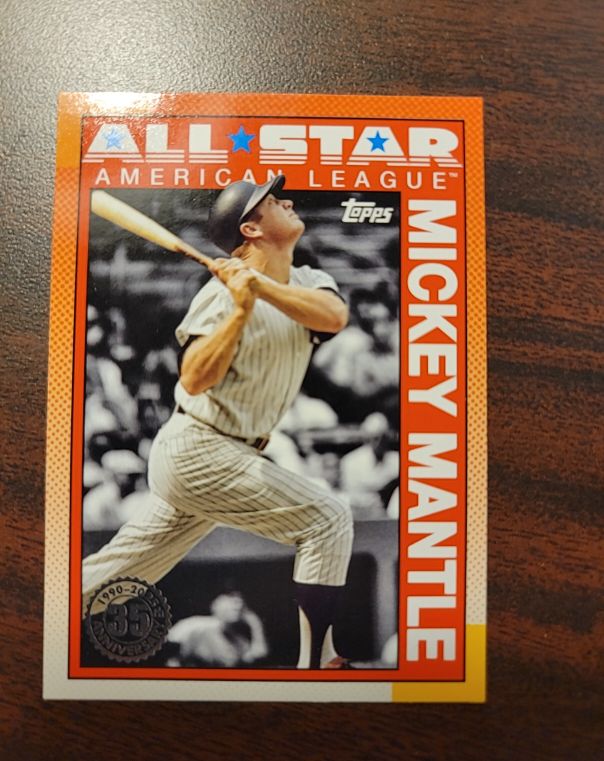 2025 Topps Series 2 #90AS-43 Mickey Mantle — front