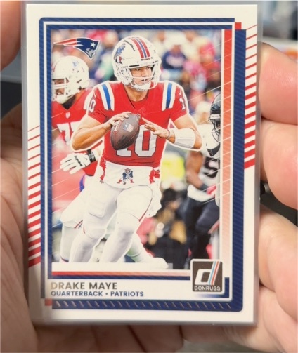 2025 Panini Donruss #58 Drake Maye — front