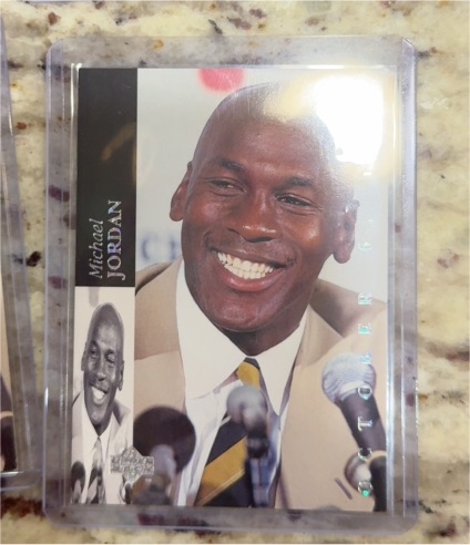 1993-94 Upper Deck SE #MJR1 Michael Jordan Retirement — front