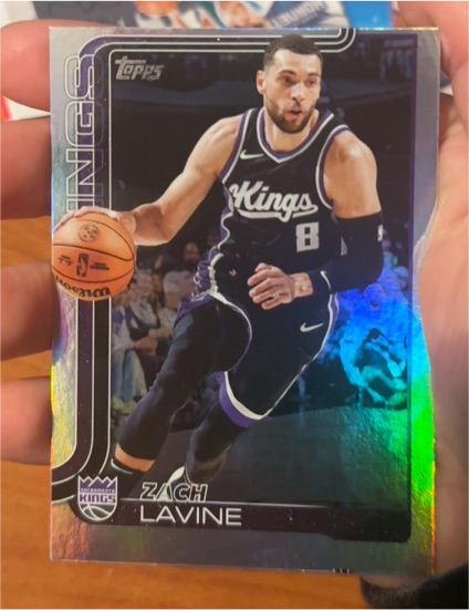 2025-26 Topps #163 Zach LaVine — front