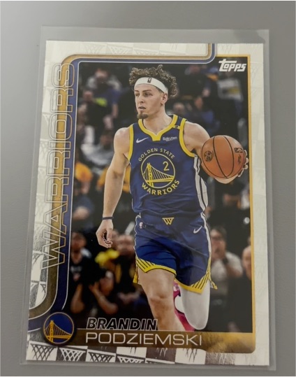 2025-26 Topps #141 Brandin Podziemski — front