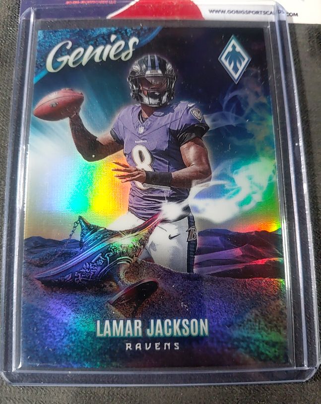 2025 Panini Phoenix Genies Lamar Jackson — front