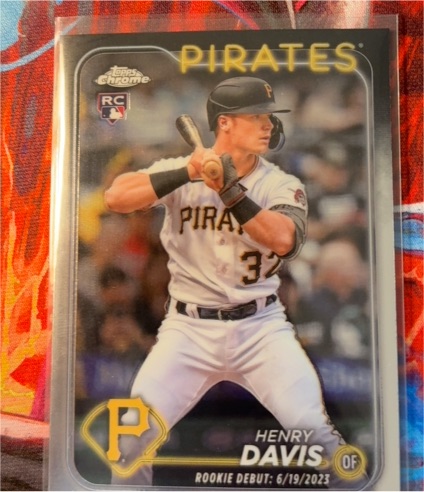 2024 Topps Chrome Update #US162 Henry Davis — front