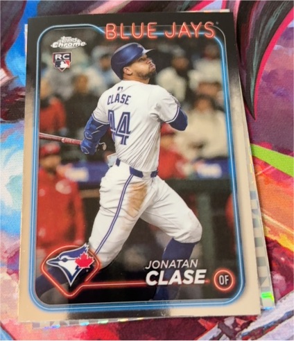 2024 Topps Chrome Update #USC147 Jonatan Clase — front