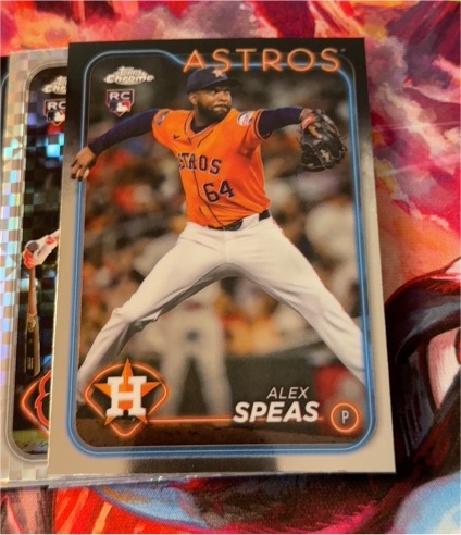2024 Topps Chrome Update #USC175 Alex Speas — front
