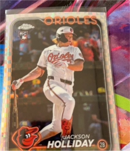 2024 Topps Update Series #US50 Jackson Holliday — front