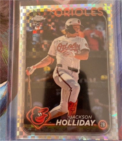 2024 Topps Chrome Update #USC200 Jackson Holliday — front