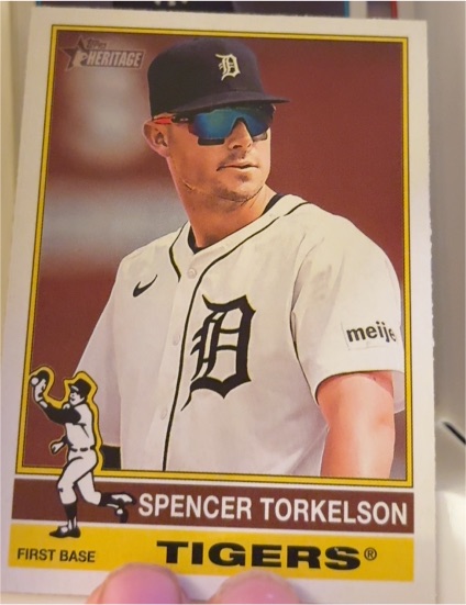 2025 Topps Heritage #81 Spencer Torkelson — front