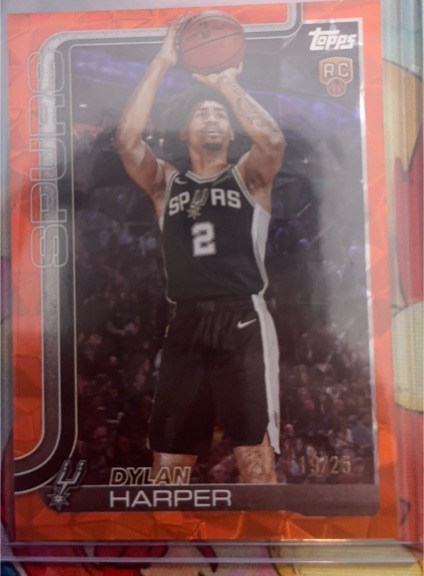 2025-26 Topps #202 Dylan Harper — front