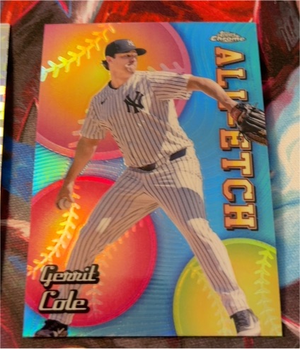 2024 Topps Chrome Update #CAEU-1 Gerrit Cole All-Etch — front
