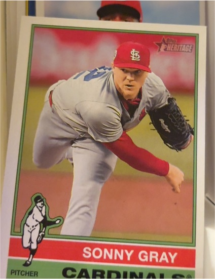 2025 Topps Heritage #388 Sonny Gray — front