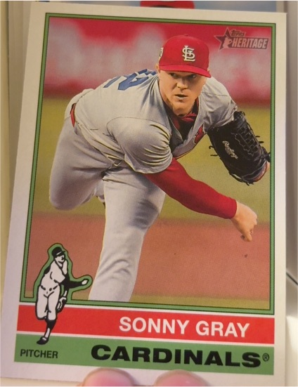 2025 Topps Heritage #388 Sonny Gray — front