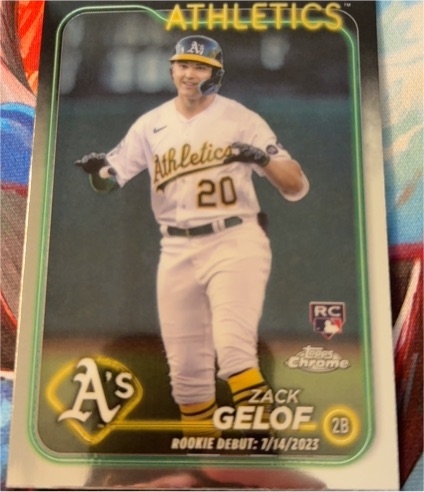 2024 Topps Chrome Update #US131 Zack Gelof — front