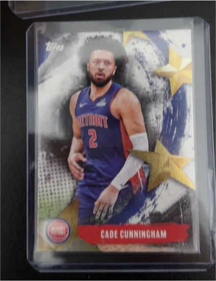 2025-26 Topps Stars of the NBA #SA-14 Cade Cunningham — front