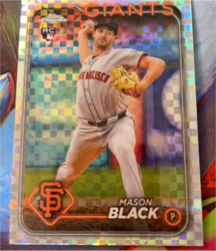 2024 Topps Chrome Update #USC121 Mason Black — front