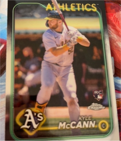 2024 Topps Chrome Update #USC142 Kyle McCann — front