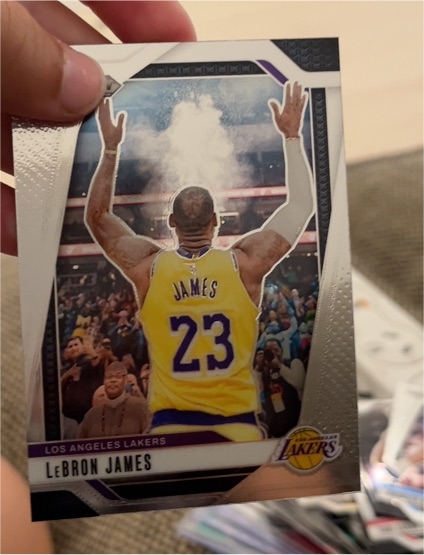 2024-25 Panini Prizm #130 LeBron James — front