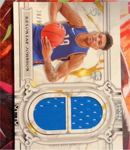 2023-24 Topps Royalty Regalia Relics #RR-KJ Keyontae Johnson — front
