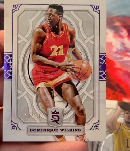 2023-24 Topps Royalty #19 Dominique Wilkins — front