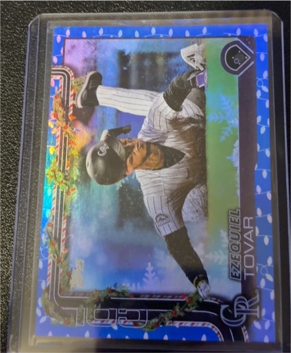 2025 Topps Series 1 #343 Ezequiel Tovar — front