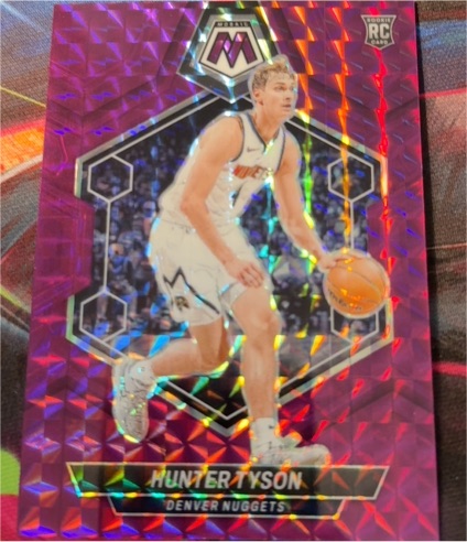 2023-24 Panini Mosaic #241 Hunter Tyson — front