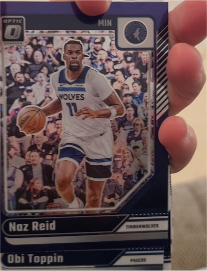 2024-25 Donruss Optic #20 Naz Reid — front