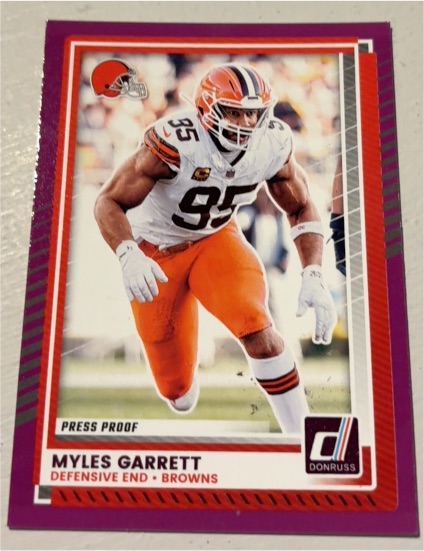 2025 Panini Donruss #231 Myles Garrett — front