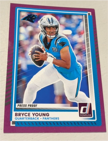 2025 Panini Donruss #196 Bryce Young — front
