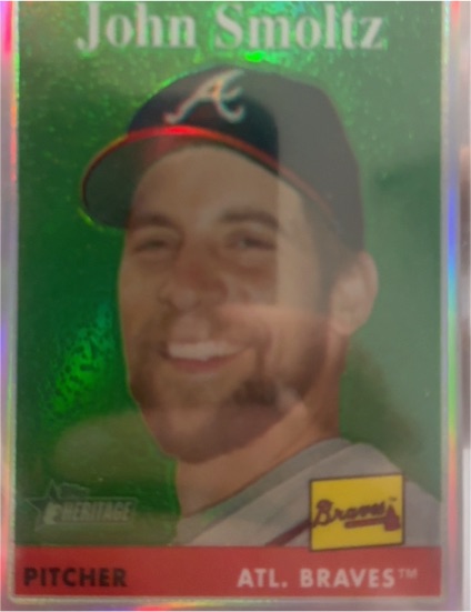 2007 Topps Heritage #9 John Smoltz — front