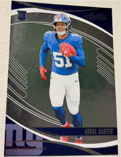 2025 Panini Absolute #101 Abdul Carter — front