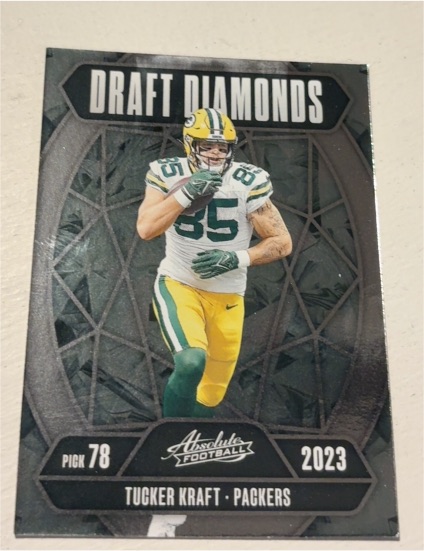 2023 Panini Absolute Draft Diamonds #DD-TKT Tucker Kraft — front