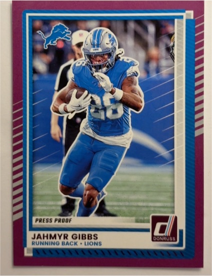 2025 Donruss #101 Jahmyr Gibbs — front