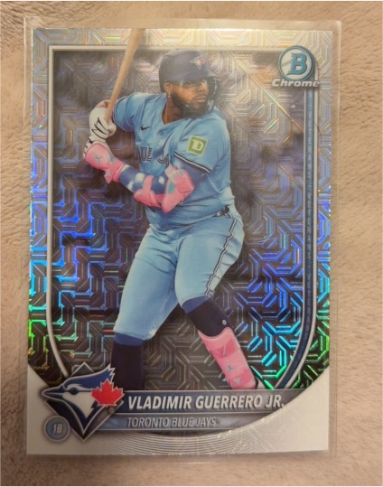 2025 Bowman Chrome #27 Vladimir Guerrero Jr. — front