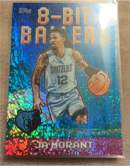 2025-26 Topps 8-Bit Ballers #8B-12 Ja Morant Memphis Grizzlies — front