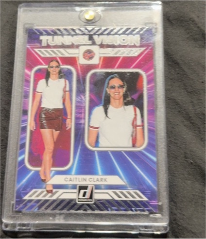 2025 Panini Donruss WNBA Tunnel Vision #1 Caitlin Clark — front