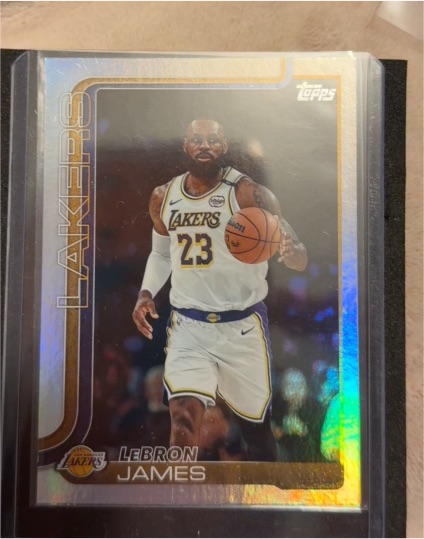 2025-26 Topps #150 LeBron James — front