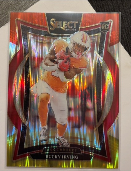 2024 Panini Select #4 Bucky Irving — front