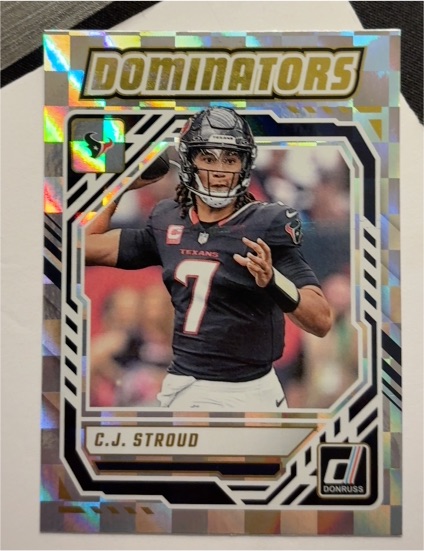 2025 Panini Donruss Dominators #DOM-CSD C.J. Stroud — front