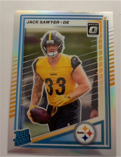 2025 Donruss Optic #390 Jack Sawyer — front