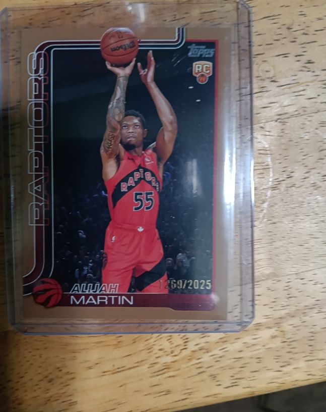 2025-26 Topps Basketball #240 Alijah Martin — front