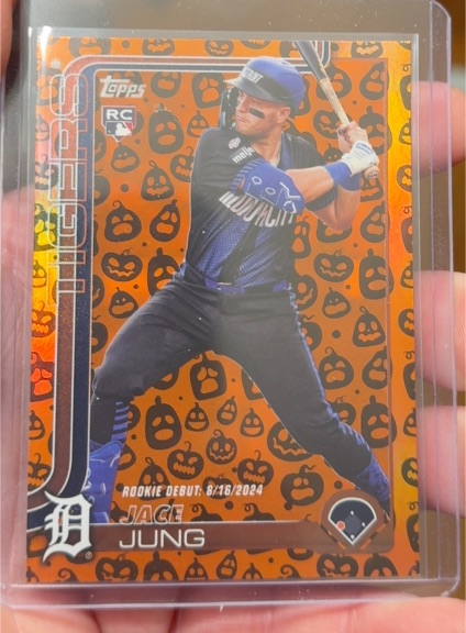 2025 Topps Series 1 #80 Jace Jung — front