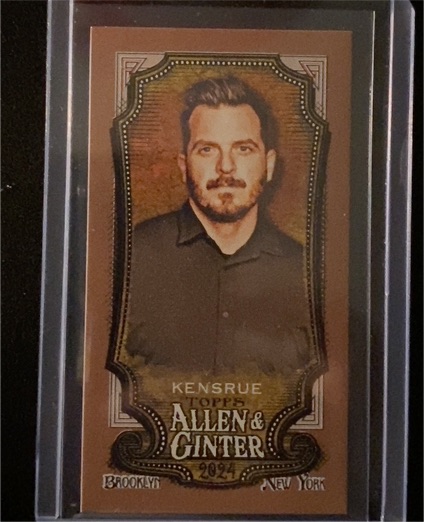2024 Topps Allen & Ginter #284 Dustin Kensrue — front