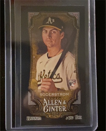 2024 Topps Allen & Ginter #35 Tyler Soderstrom — front