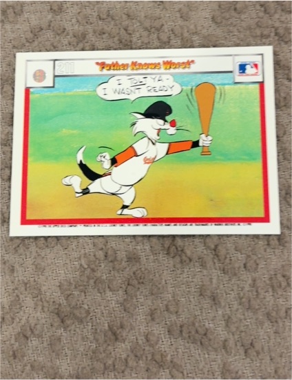 1990 Upper Deck Comic Ball #204 Father Knows Worst - Orioles — front