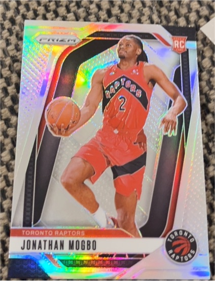 2024-25 Panini Prizm #260 Jonathan Mogbo — front
