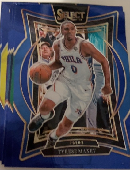 2024-25 Panini Select #20 Tyrese Maxey — front