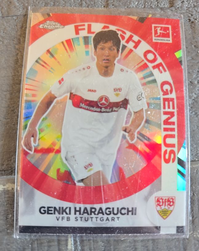 2022-23 Topps Chrome Bundesliga #FG-GHA Genki Haraguchi — front